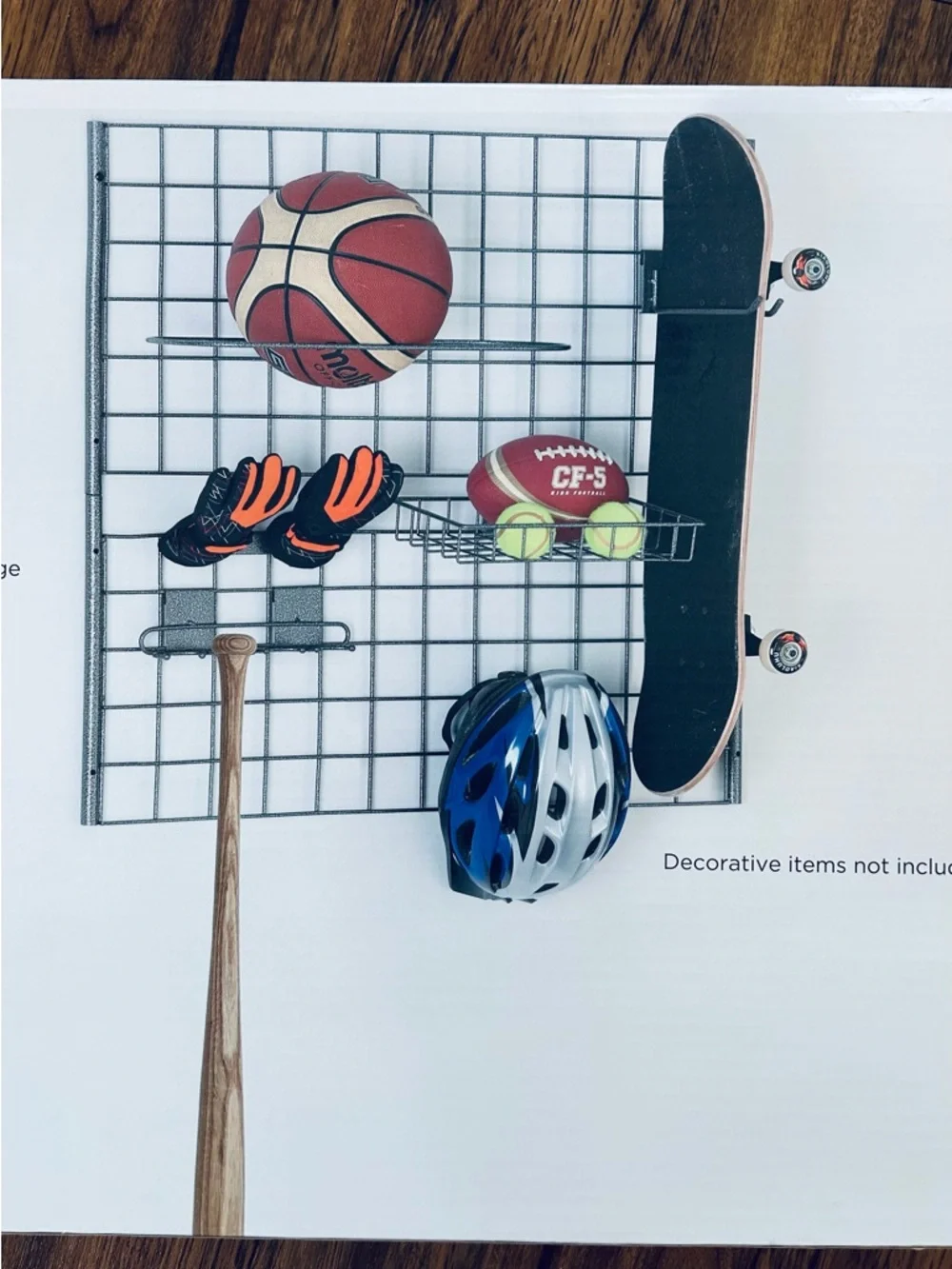 Home Zone 2 in 1 Multi-Purpose Steel Storage Rack with Adjustable Hooks- NIB